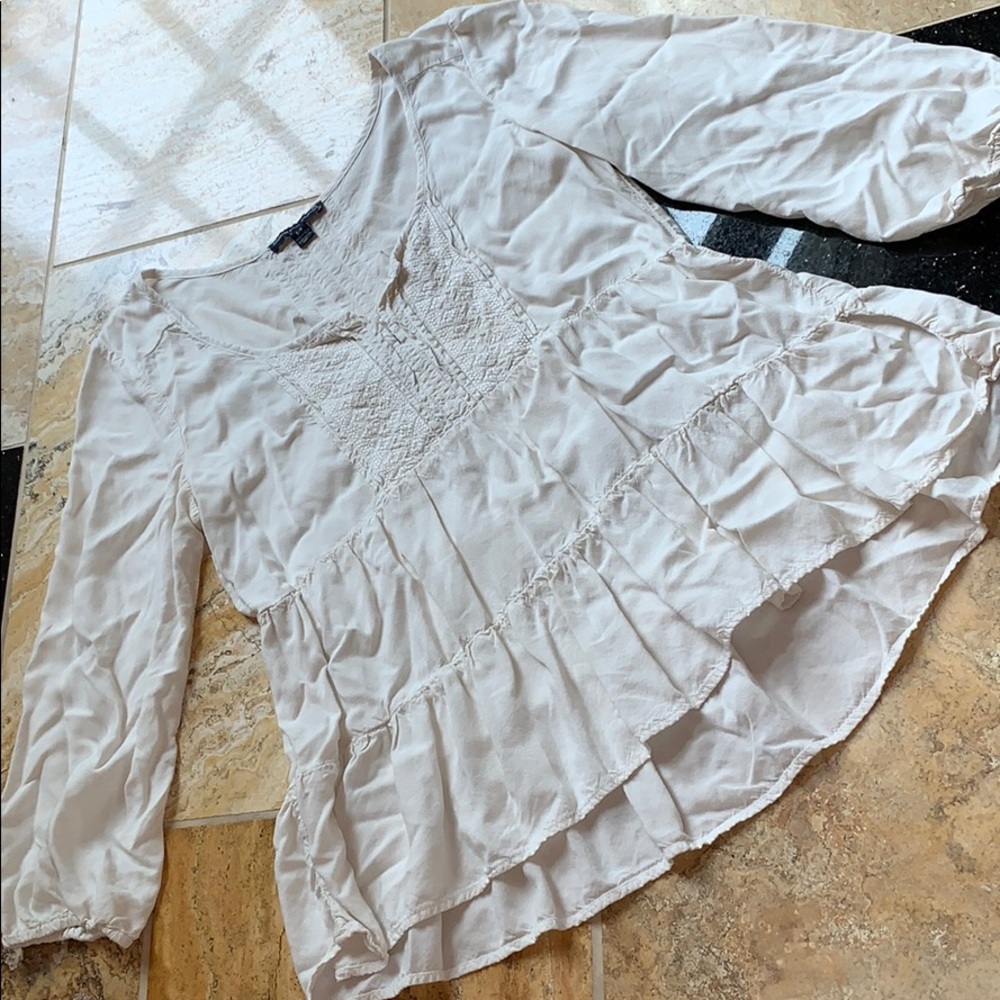American Eagle Outfitters boho creamy ivory swing